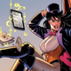 Cover of Zatanna #12 by Amanda Conner.